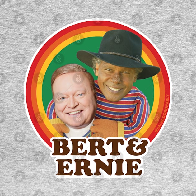 Bert (Newton) and Ernie (Dingo) by Salvador Gnarly